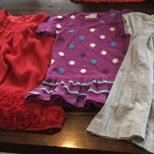 3 toddler girls dresses size 3T